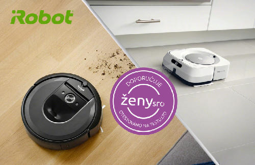 Přečtěte si recenze na robotický mop Braava jet m6 a robotický vysavač Roomba i7, který otestovaly naše testerky