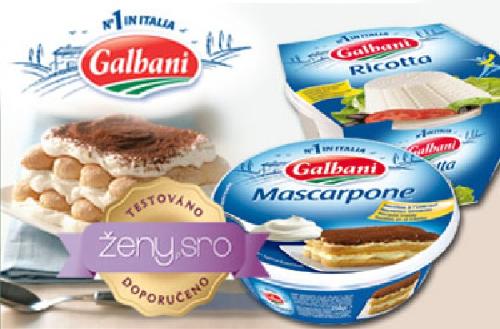 Testovaly jste: Galbani Ricotta a Galbani Mascarpone 