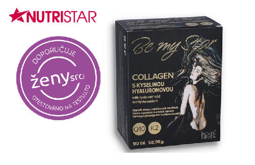 Aktivní testerky otestovaly doplněk stravy Be my Star - collagen s kyselinou hyaluronovou Nutristar