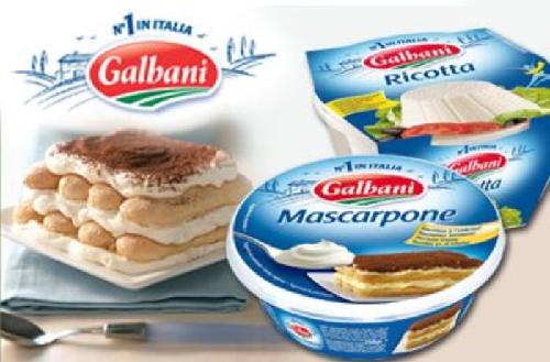 Galbani Ricotta a Galbani Mascarpone