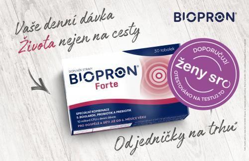 Naše testerky testovaly doplněk stravy Biopron Forte, který chrání před narušení střevní mikrobioty. Jak jim přípravek vyhovoval najdete v jejich hodnocení