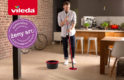 Otestovaly jste mezi prvními novinku na trhu od Viledy! Vileda Spin & Clean mop si získal vaši 100% důvěru