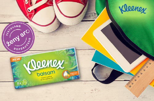 Testovaly jste se svými školáky čtyřvrstvé kapesníky KLEENEX® Balsam! Byli s nimi spokojeni i ti nejmenší?