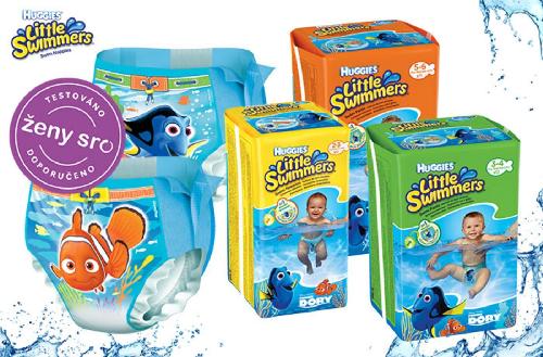 Plavací pleny Huggies Little Swimmers si získaly vaší oblibu! Malí plaváčci je milují