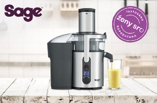 Vyrobte si doma kvalitní ovocnou nebo zeleninou šťávu s odšťavňovačem Sage Nutri Juicer Plus BJE510