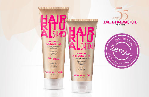 Testery pečovaly o své vlasy s novým šamponem a kondicionérem Hair Ritual Dermacol pro hnědé vlasy. Jak byly spokojené?