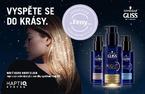 Dopřejte svým vlasům regeneraci, zatímco vy budete spát! Otestovali jsme vlasovou péči Gliss Night Elixir Ultimate