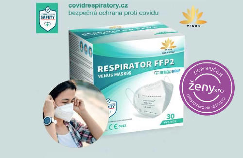 Otestovaly jsme certifikované respirátory FFP2 VENUS MASK95 z e-shopu covidrespiratory.cz. Jak to dopadlo?