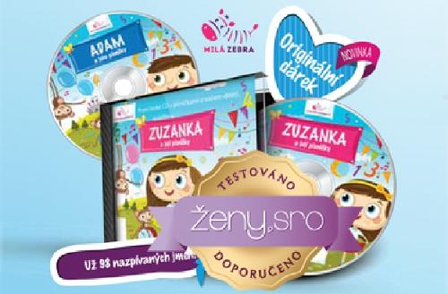 Testovaly jste: CD s písničkami pro vaše dítě Milá zebra