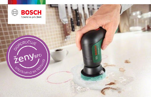 Jak snadněji odstranit lehké i odolné nečistoty? S Bosch UniversalBrush to vyzkoušeli naši testeři!