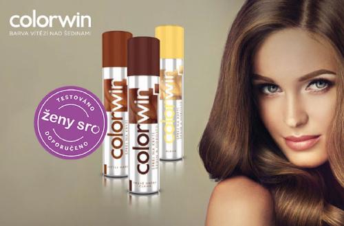 Spreje Colorwin na rychlé zakrytí šedin a odrostů od vás získaly báječných 89%