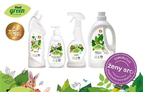 Testovaly jste ekologické produkty na úklid domácnosti Real green clean. A hodnocení dopadlo na výbornou!