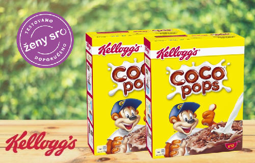 Testovaly jste se svými dětmi křupavé cereálie s čokoládovou příchutí Kellogg´s Coco Pops