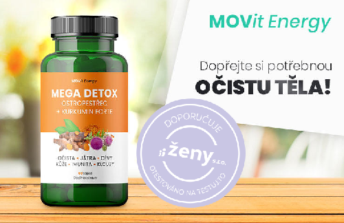 Vybrané testerky otestovaly český doplněk stravy MOVit Mega Detox Ostropestřec + Kurkumin FORTE. Jak se po této očistě těla cítí? Přečtěte si recenze