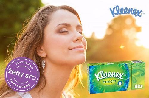 Testovaly jste s námi kapesníky KLEENEX® Balsam. Jak se osvědčily? Na 96 % ANO!