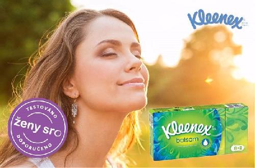 Testovaly jste s námi kapesníky KLEENEX® Balsam. Jak se osvědčily? Na 96 % ANO!